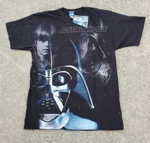 Star Wars Shirt Herren groß schwarz Film Darth Vader All-Over-Druck Empire Episode - Bild 1 von 10