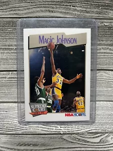 Magic Johnson 1991-92 Hoops #473-Los Angeles Lakers - Picture 1 of 2