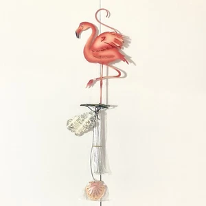 24” Metal Flamingo Wind Chime With Box • 2002 • FIGI - Picture 1 of 4