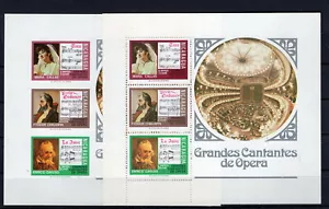 NICARAGUA - MUSICA, MI # BL 83A, 83B, MNH - Foto 1 di 1