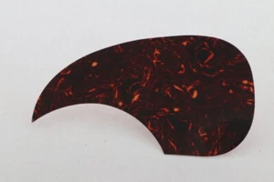 Golpeador de guitarra acústica placa rascadora, tortuga marrón, acorazado - Imagen 1 de 1