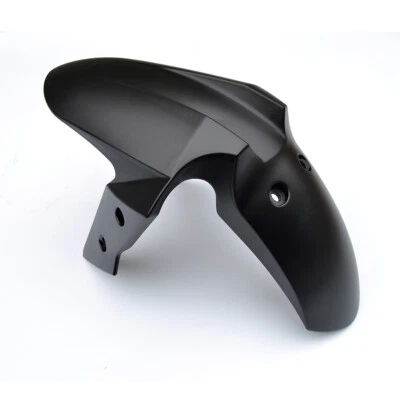 ABS Matte Black Front Tire Fender Mudguard For Kawasaki Ninja300 2013-2017 New Foto 1 de 3