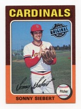 2015 Topps Originals Buybacks Sonny Siebert #1975-328 Cardinals