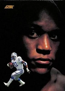 Score 1991 Barry Sanders #677 DT Detroit Lions - Foto 1 di 2