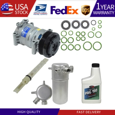 Kit de compresor de aire acondicionado, secadores, sello, tubo y aceites para Chevrolet P30, GMC P3500 Foto 1 de 4