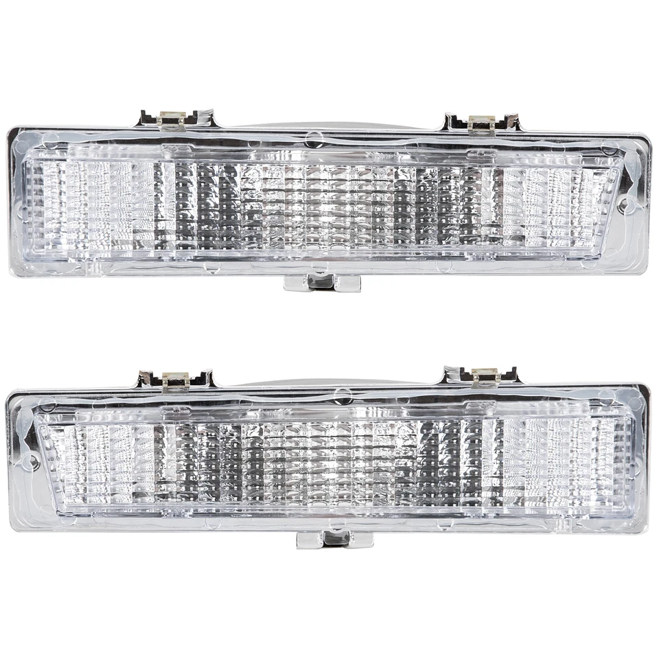 Front Pair Turn Signal Light Assembly For 1981-1988 Chevrolet Monte Carlo SS - Изображение 1 из 4