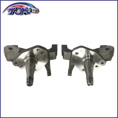 Forged Steel 1-Piece 2" Drop Spindles Pair For 74-78 Ford Mustang II Pinto V6 V8 - Image 1 of 3