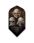Alchemy Slim Dart Flights "No Evil" Dartflights Skull
