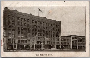 Postcard Winnipeg Manitoba c1910s The McIntyre Block by R. W. Hart Co. - Picture 1 of 2