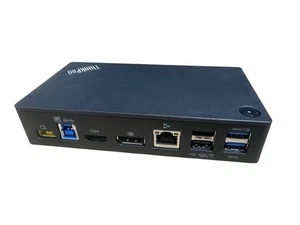 Lenovo ThinkPad USB 3.0 Ultra Dock Model DK1523 Display Link Docking Station - Picture 1 of 4