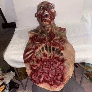 Mega Máscara Zombie Producciones Macabras Halloween Terror Terror Fiesta - Imagen 1 de 5