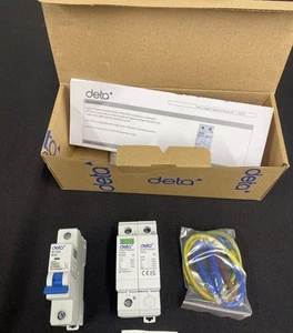 DETA SURGE PROTECTION DEVICE KIT. TYPE 2 DEVICE WITH LEADS AND MCB - Picture 1 of 1