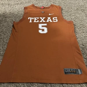Texas Longhorns Nike Elite Team #5 Size XL Basketball Jersey Burnt Orange - Bild 1 von 7