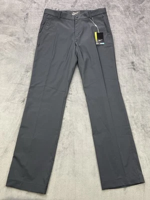 Nike Dri-Fit Tour Performance Golf Pants 509737-100 Men's 34 x 34 Black Slim Fit - Image 1 of 4