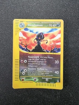 Pokemon Karte Hundemon 15/147 Skyridge Deutsch Reverse-Holo - Bild 1 von 4