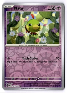 Natu Reverse Holo Common SV: Paldean Fates 025/091 NM - Bild 1 von 2