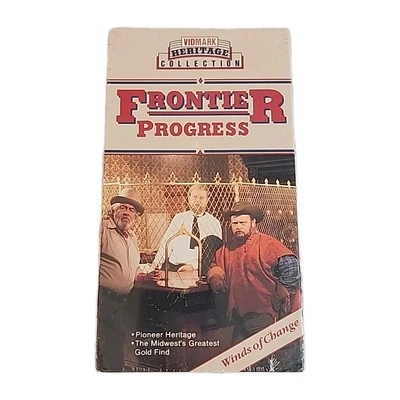 Frontier Progress Winds Of Change VHS Vidmark 1987 Western Gold Rush Docu-Drama - Image 1 of 4