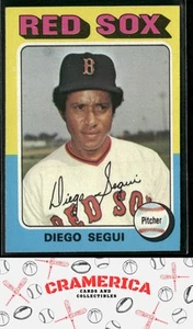 Diego Segui 1975 Topps #232 Boston Red Sox - Picture 1 of 2