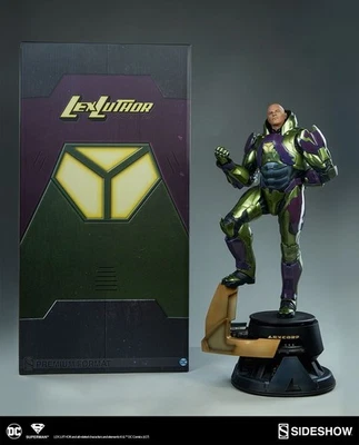 Sideshow Collectibles DC Lex Luthor Power Suit Formato Premium Estatua Exclusiva Foto 1 de 4