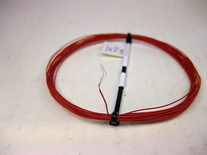 20 pies 32 AWG alambre de cobre plateado PTFE rojo Gore SPC - Imagen 1 de 2