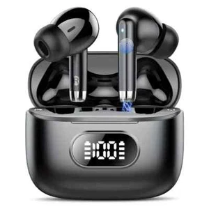 Ear Buds Earbuds Bluetooth Wireless Air Buds Ear pods HD Headphones LED Headset - Picture 1 of 13