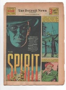 THE SPIRIT ZEITUNG COMIC SEKTION 24. NOVEMBER 1940 LADY LUCK EBENHOLZ - Bild 1 von 2