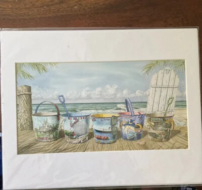 Nuevo RARO CUBO MGM 2005 David E Doss impresión de arte de pared Summer Magic PP-408 Disney  Foto 1 de 4