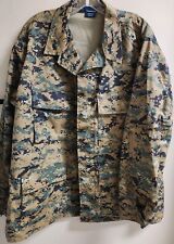 USMC MARINE Men's Woodland Marpat Camo Digital Jacket Blouse  Large Regular