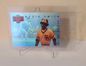 Ozzie Smith - 1992 Upper Deck Then and Now Hologram - MINT - Picture 1 of 2