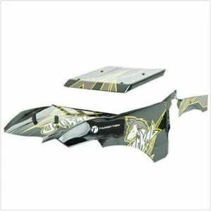 Thunder Tiger RC Car Jackal Parts Jackal Body Black PD35005KS - Picture 1 of 1