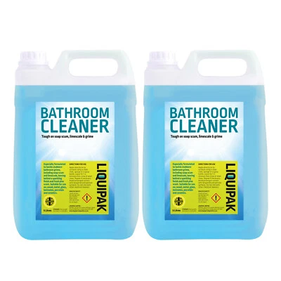 Liquipak Bathroom Shower Cleaner 10L, Professional Multi-Surface Cleaner 10L