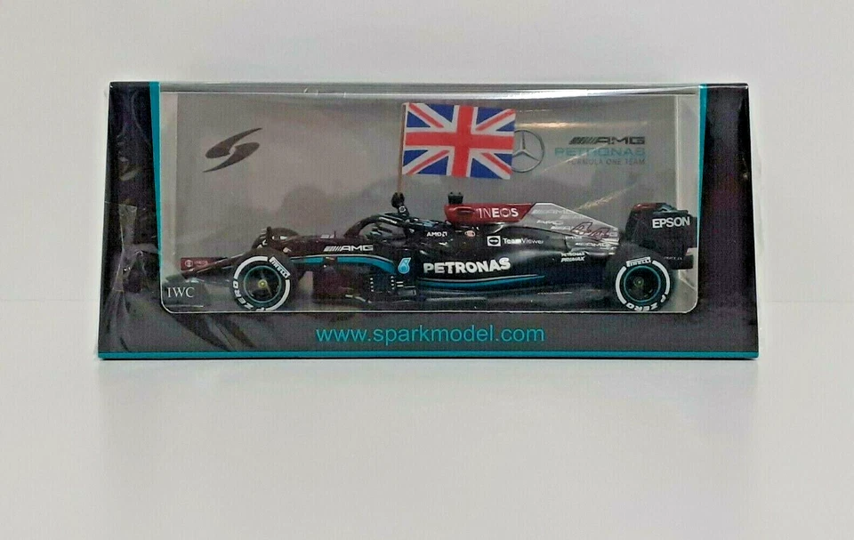 1 43 SPARK Mercedes Gp F1 W12 M12 #44 Winner British 2021 Lewis Hamilton S7683