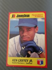 1991 Jimmy Dean Ken Griffey Jr #2 ⚾ Signature Edition ⚾ Seattle Mariners ⚾t