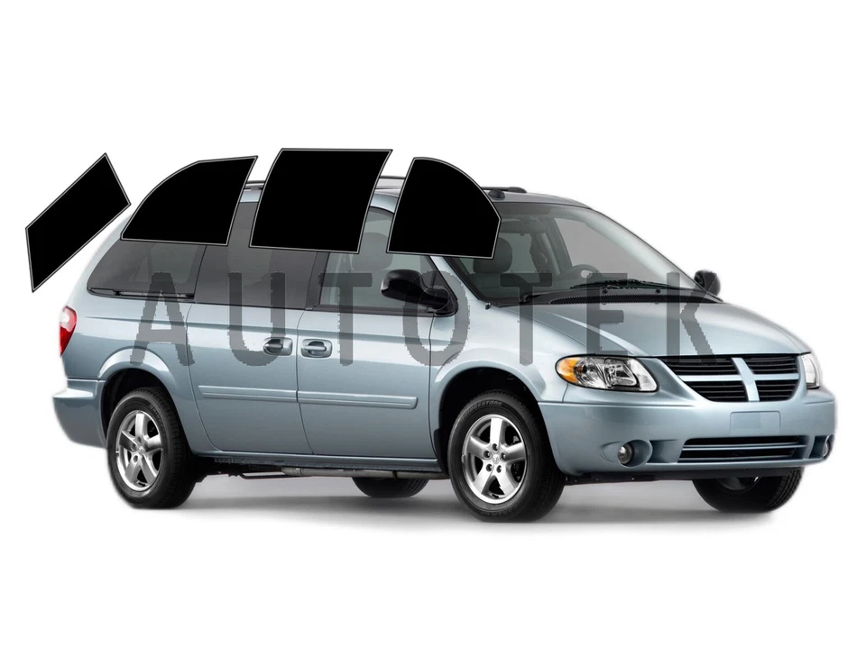 Película de ventana precortada en todos los lados cualquier tono % para Dodge Grand Caravan 2001-2007 Foto 1 de 4