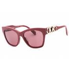 Michael Kors Women's Sunglasses Burgundy Pink Lens Plastic Frame 0MK2182U 32566G