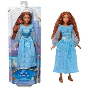Disney la Sirenita Ariel Muñeca de Moda en Tierra Con Vestido Azul Signature Nuevo - Imagen 1 de 11