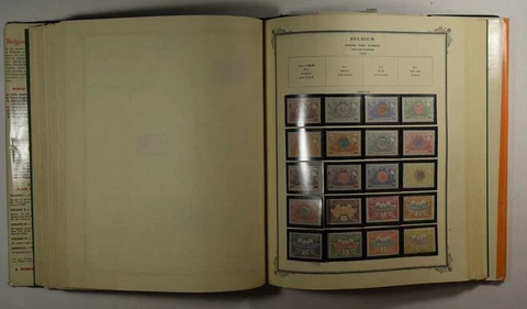 BELGIUM MNH & MH COUNTRY COLLECTION APPROX $4200 CATALOG 1894 - 1964 LOT (2258) Cover