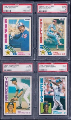 PSA 9 1984 OPC O-pee-chee Topps #395 Steve Carlton Phillies All-Star ONLY - Image 1 of 4