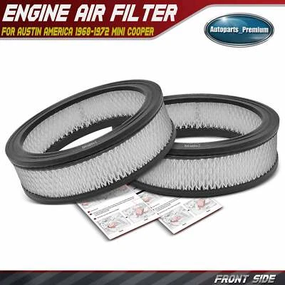 2 воздушных фильтра двигателя для Austin America 1968-1972 Mini Cooper 1967-1969 Opel - Изображение 1 из 4