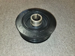 TOYOTA LANDCRUISER HARMONIC BALANCER CRANKSHAFT PULLEY 1FZFE 13470-66030 USED - Picture 1 of 2