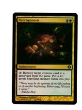 1x FOIL Necrogenesis VG Shards of Alara Mtg Magic EDH 1x x1