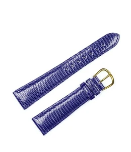 DeBeer Paris Watch band 12mm Violet lizard #345-12 Straps Bargains Deals sales - Picture 1 of 5