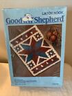 Good Shepherd 18x24 Latch Hook Kit 86011 Quilter's Star pattern new 1985 rug
