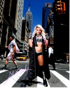Fotografía firmada autografiada de Alexa Bliss 8x10 WWE Wrestling Wrestler Nueva York - Imagen 1 de 1