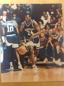 FOTO A COLOR 8X10 JAMAL MASHBURN Kentucky Wildcats Reino Unido sin firmar B Dallas Mavericks - Imagen 1 de 1
