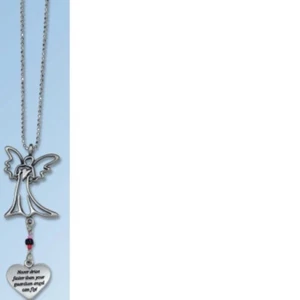 Cross or Angel Car Mirror Charms YOU CHOOSE 4 Designs Christian Theme - Bild 1 von 5