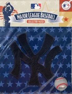 NEW YORK YANKEES OFFICIAL MLB BASEBALL NAVY NY TEAM LOGO PATCH MINT IN PACKAGE - Picture 1 of 4