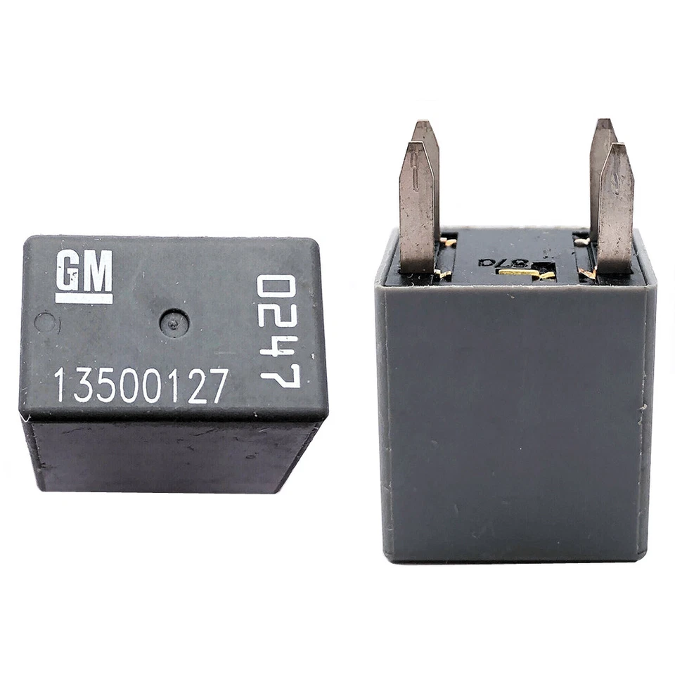 2Pcs GM 13500127 12VDC Automotive Relay 4Pins Fit For Buick Chevrolet - Image 1 of 1