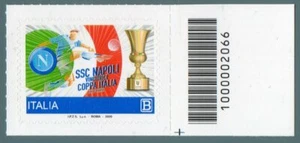 ITALIA 2020 C.A BARRE 2066 "NAPOLI VINCITORE COPPA ITALIA 2020" SINGOLO INF. SN - Foto 1 di 1