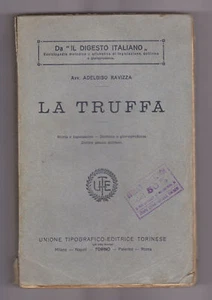 Adelgiso Ravizza - La truffa: storia, legislazione, dottrina e giurisprudenza - Bild 1 von 1